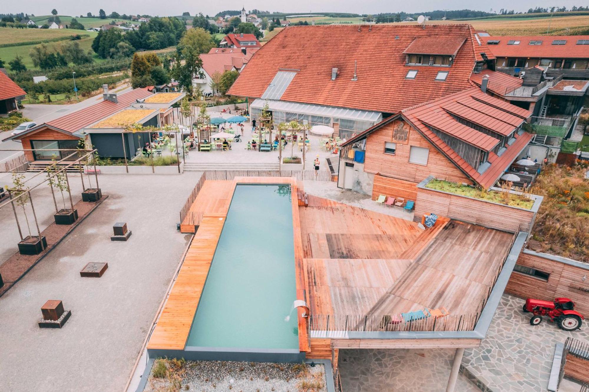 Villa Gut Hügle Erlebnishof Ravensburg Exterior foto